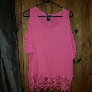 Rock 47 Cold Shoulder Shirt Size M